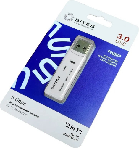 Карт-ридер 5bites RE3-200WH фото 3