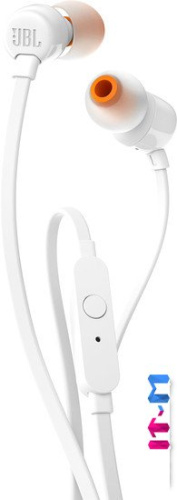 Наушники JBL T110 (белый) фото 5