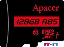 Карта памяти Apacer microSDXC AP128GMCSX10U5-R 128GB (с адаптером)