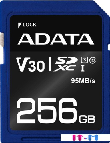 Карта памяти A-Data Premier Pro ASDX256GUI3V30S-R SDXC 256GB фото 2