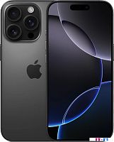 Смартфон Apple iPhone 16 Pro 128GB (черный титан)