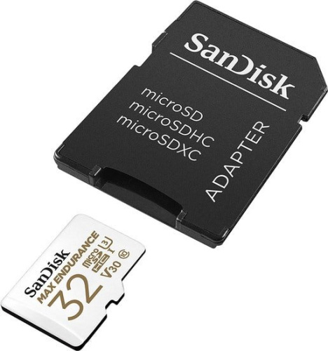 Карта памяти SanDisk microSDHC SDSQQVR-032G-GN6IA 32GB (с адаптером) фото 6