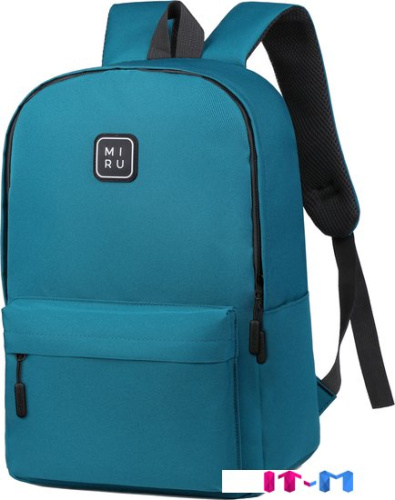 Городской рюкзак Miru City Extra Backpack 15.6 (синий изумруд) фото 3