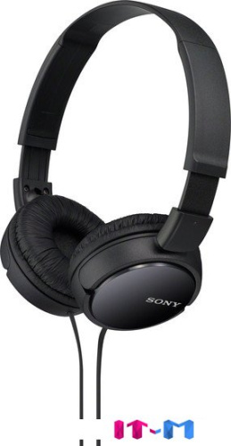 Наушники Sony MDR-ZX110AP (черный) фото 4