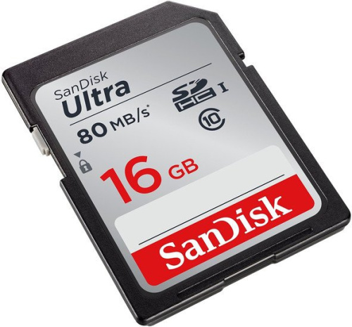 Карта памяти SanDisk SDHC (Class 10) 16GB [SDSDUNC-016G-GN6IN] фото 4