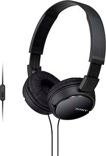 Наушники Sony MDR-ZX110AP (черный) фото 3