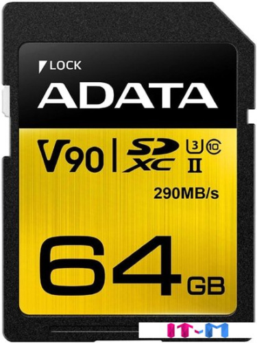 Карта памяти A-Data Premier ONE ASDX64GUII3CL10-C SDXC 64GB фото 5