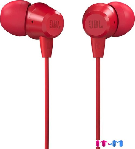 Наушники JBL C50HI (красный) фото 3