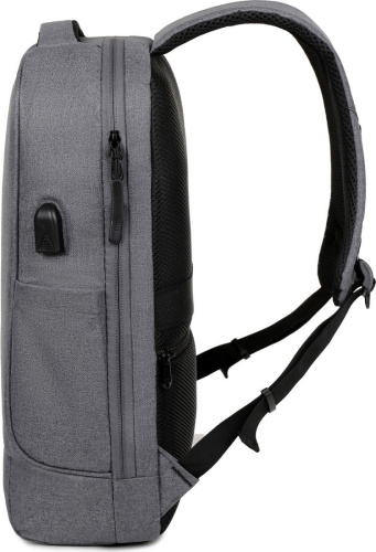 Городской рюкзак Miru StyleSafe 15.6" MBP-1078 (серый) фото 4