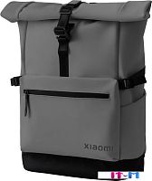 Городской рюкзак Xiaomi Roll Top Casual Backpack BHR9055GL (серый/черный)