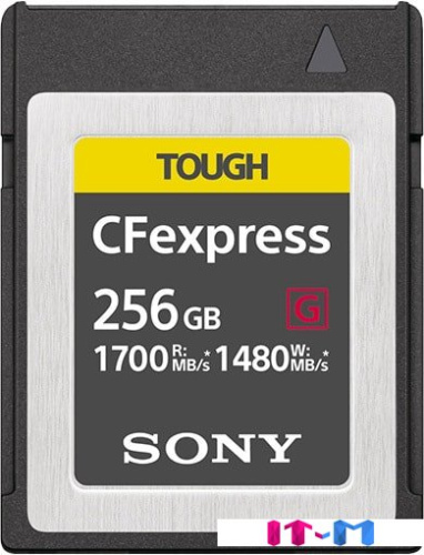 Карта памяти Sony CFexpress Type B CEB-G256 256GB фото 3