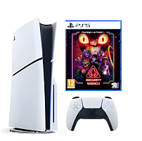 Игровая приставка Sony PlayStation 5 Slim + Five Nights at Freddy's: Security Breach