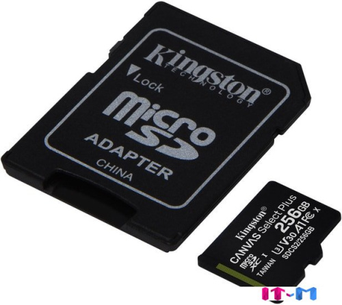 Карта памяти Kingston Canvas Select Plus microSDXC 256GB (с адаптером) фото 3