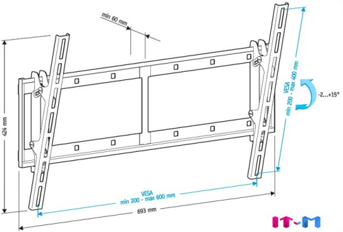 Кронштейн Holder LCD-T6606 фото 3