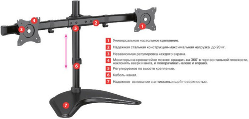 Кронштейн Arm Media LCD-T52 фото 4
