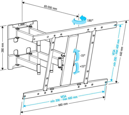 Кронштейн Holder LCD-SU6602 фото 2