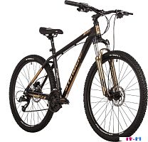Велосипед Stinger Element Pro 27.5 р.20 2023 (черный/золотистый)