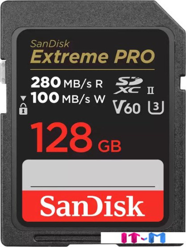 Карта памяти SanDisk Extreme PRO SDXC SDSDXEP-128G-GN4IN 128GB фото 4