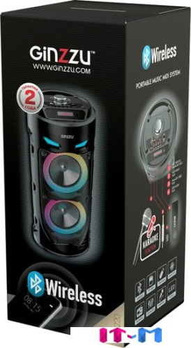 Колонка для вечеринок Ginzzu GM-220 фото 5