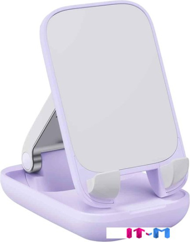 Подставка Baseus Seashell Series Phone Stand (сиреневый) фото 2