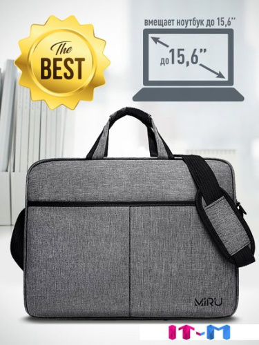 Сумка Miru GrayBag 15.6" фото 6