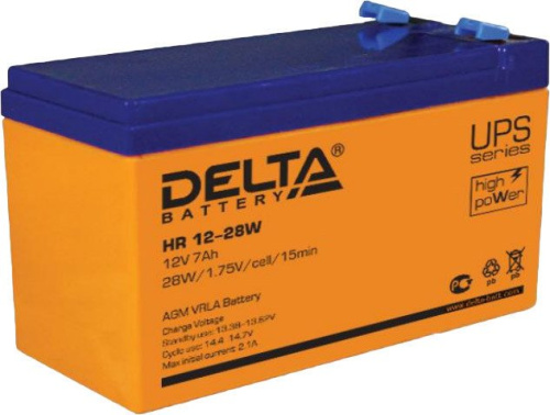 Аккумулятор для ИБП Delta HR 12-28W (12В/7 А·ч)