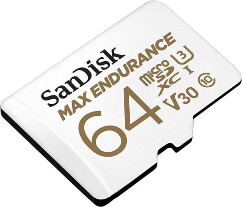 Карта памяти SanDisk microSDXC SDSQQVR-064G-GN6IA 64GB (с адаптером) фото 4
