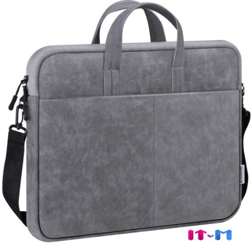 Сумка Defender Solid 15.6" (серый) фото 2