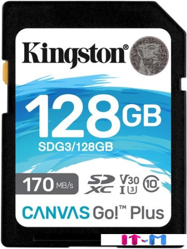 Карта памяти Kingston Canvas Go! Plus SDXC 128GB фото 2