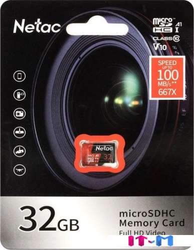 Карта памяти Netac P500 Extreme Pro 32GB NT02P500PRO-032G-S фото 3