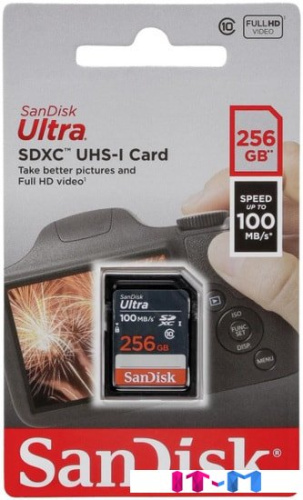 Карта памяти SanDisk Ultra SDXC SDSDUNR-256G-GN3IN 256GB фото 3