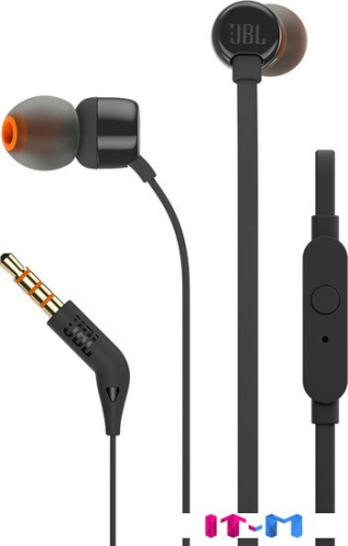 Наушники JBL T110 (черный) фото 2