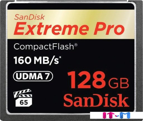 Карта памяти SanDisk Extreme Pro CompactFlash 128GB [SDCFXPS-128G-X46] фото 2