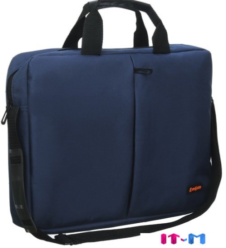 Сумка для ноутбука ExeGate Office F1590 Dark Blue фото 2