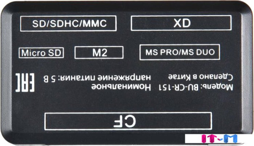 Карт-ридер Buro BU-CR-151 фото 3