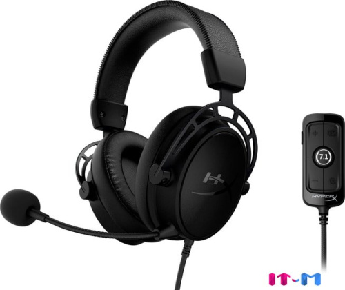 Наушники HyperX Cloud Alpha S (черный) фото 4