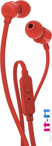 Наушники JBL T110 (красный) фото 4