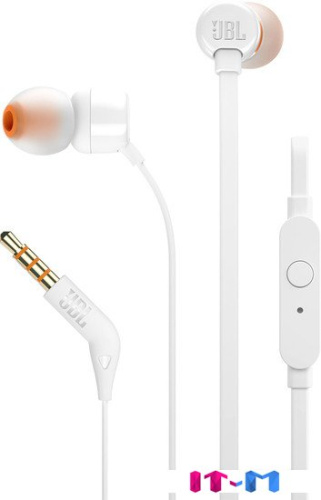 Наушники JBL T110 (белый) фото 2