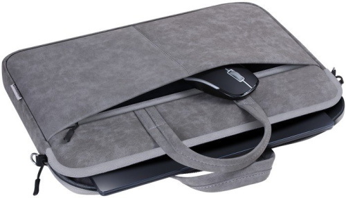 Сумка Defender Solid 15.6" (серый) фото 4
