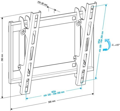 Кронштейн Holder LCD-T2609 фото 3