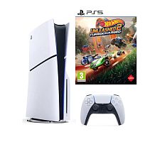 Игровая приставка Sony PlayStation 5 Slim + Hot Wheels Unleashed 2: Turbocharged