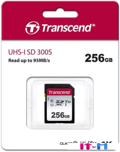 Карта памяти Transcend SDHC 300S 256GB фото 2