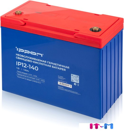 Аккумулятор для ИБП IPPON IP12-140 (12В/140 А·ч) фото 6