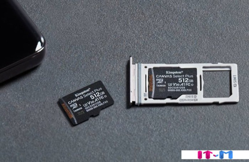 Карта памяти Kingston Canvas Select Plus microSDXC 512GB (с адаптером) фото 2