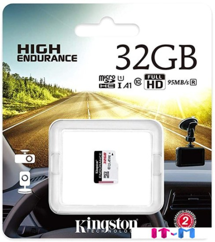 Карта памяти Kingston High Endurance microSDHC 32GB фото 3