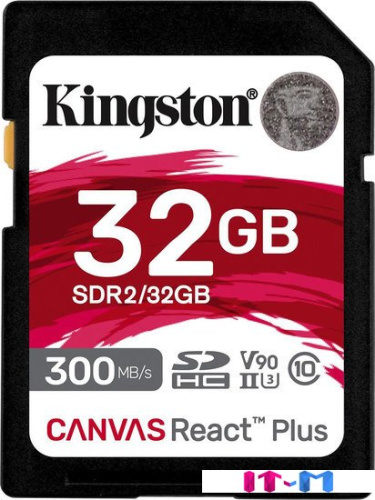 Карта памяти Kingston Canvas React Plus SDHC 32GB фото 2