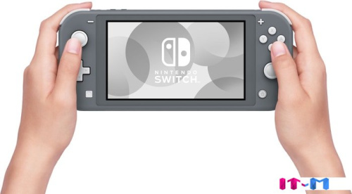 Игровая приставка Nintendo Switch Lite (серый) фото 3