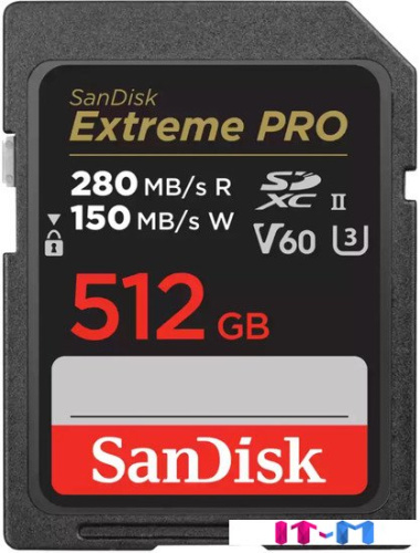 Карта памяти SanDisk Extreme PRO SDXC SDSDXEP-512G-GN4IN 512GB фото 3