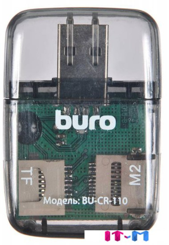 Карт-ридер Buro BU-CR-110 фото 2