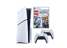 Игровая приставка Sony PlayStation 5 Slim + LEGO Harry Potter Collection 2 геймпада
